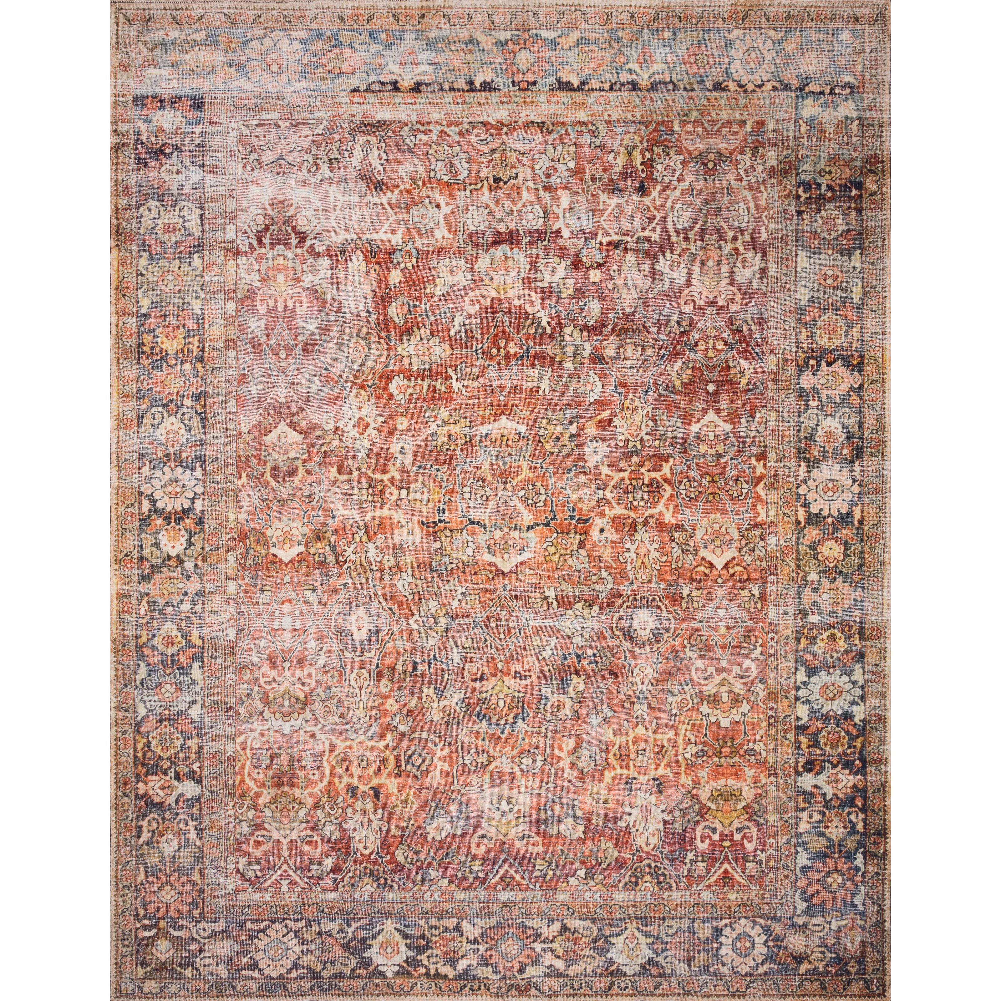 Loloi II Layla LAY-02 Spice / Marine Rug