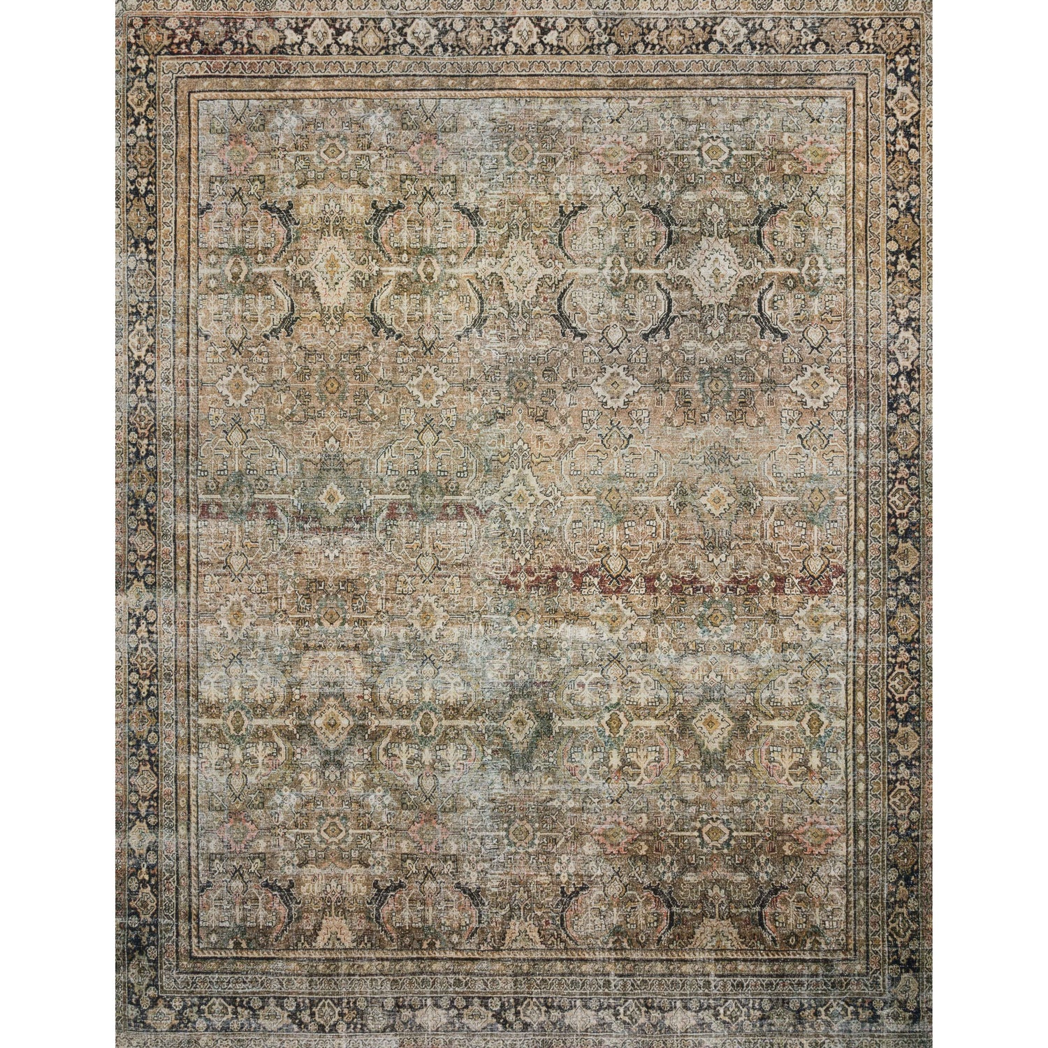 Loloi II Layla LAY-03 Olive / Charcoal Rug