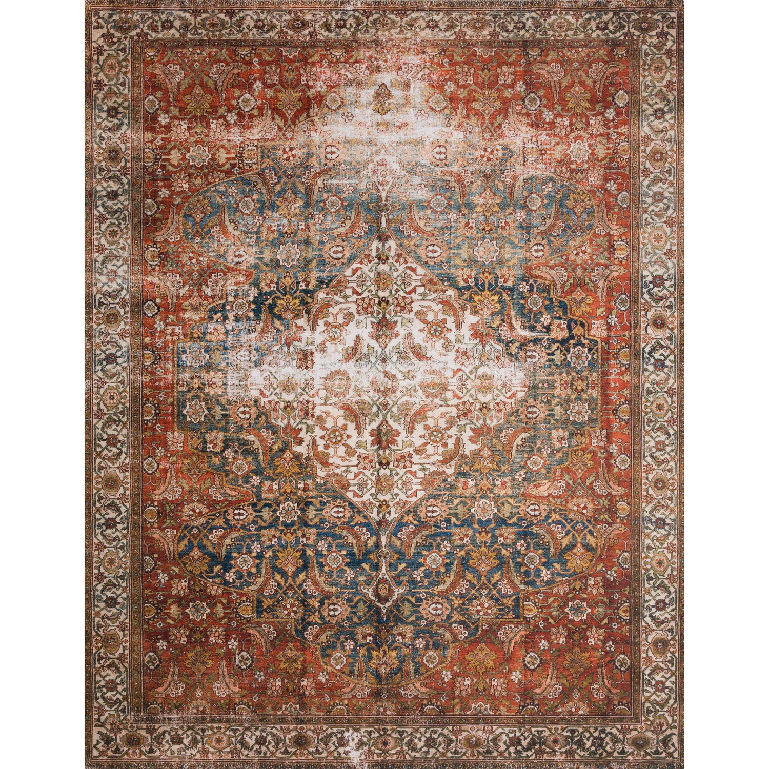 Loloi II Layla LAY-05 Ocean / Multi Rug