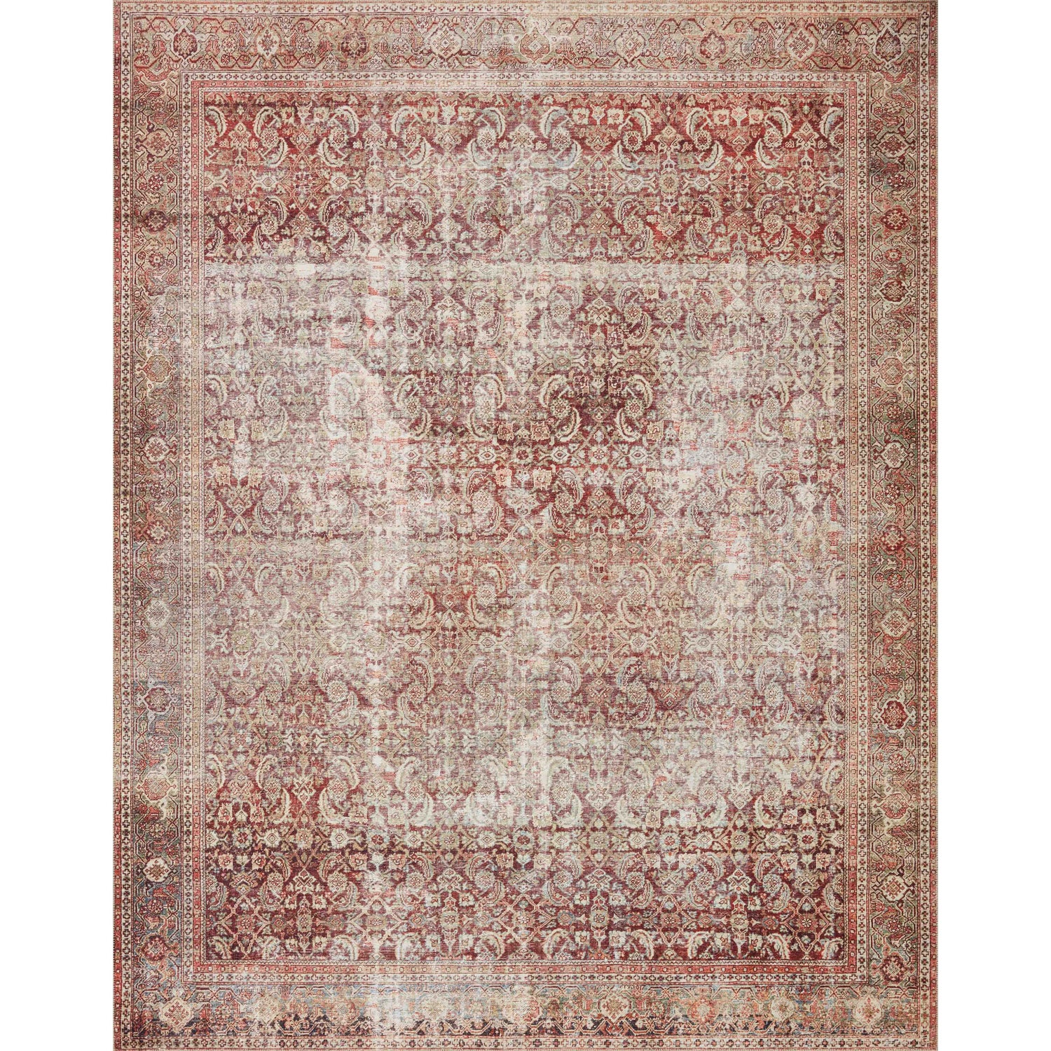 Loloi II Layla LAY-11 Cinnamon / Sage Rug