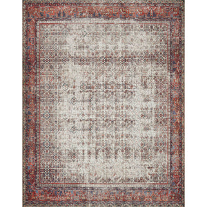 Loloi II Layla LAY-12 Ivory / Brick Rug