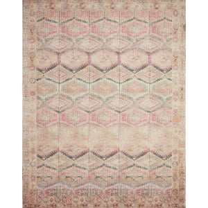Loloi II Layla LAY-17 Pink / Lagoon Rug