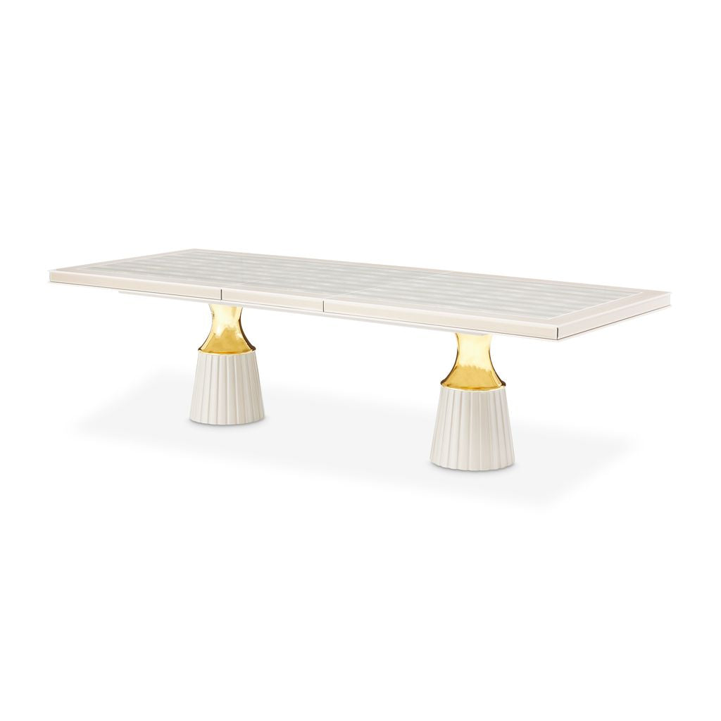 Michael Amini Carmela Double Pedestal Dining Table