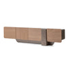 Michael Amini Bristol Point Media Cabinet - Saddle Brown