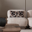 Michael Amini Bristol Point Modular - Fawn/Saddle Brown