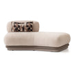 Michael Amini Bristol Point Modular - Fawn/Saddle Brown