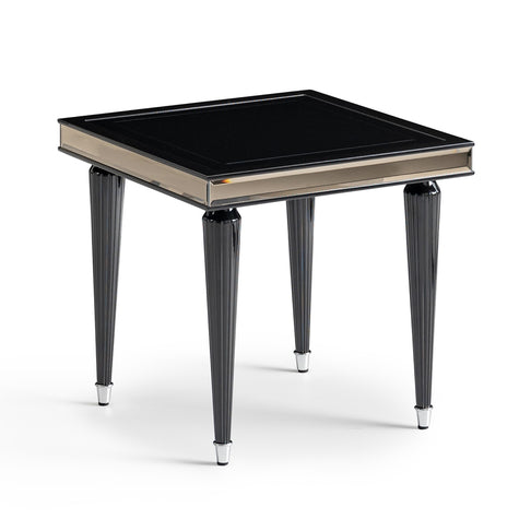 Michael Amini La Francaise Side Table - Black Ice