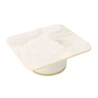 Michael Amini Gineverra Rectangular Cocktail Table - Ivory/Gold
