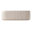 Michael Amini Gineverra Sofa - Biscotti/Ivory Gold