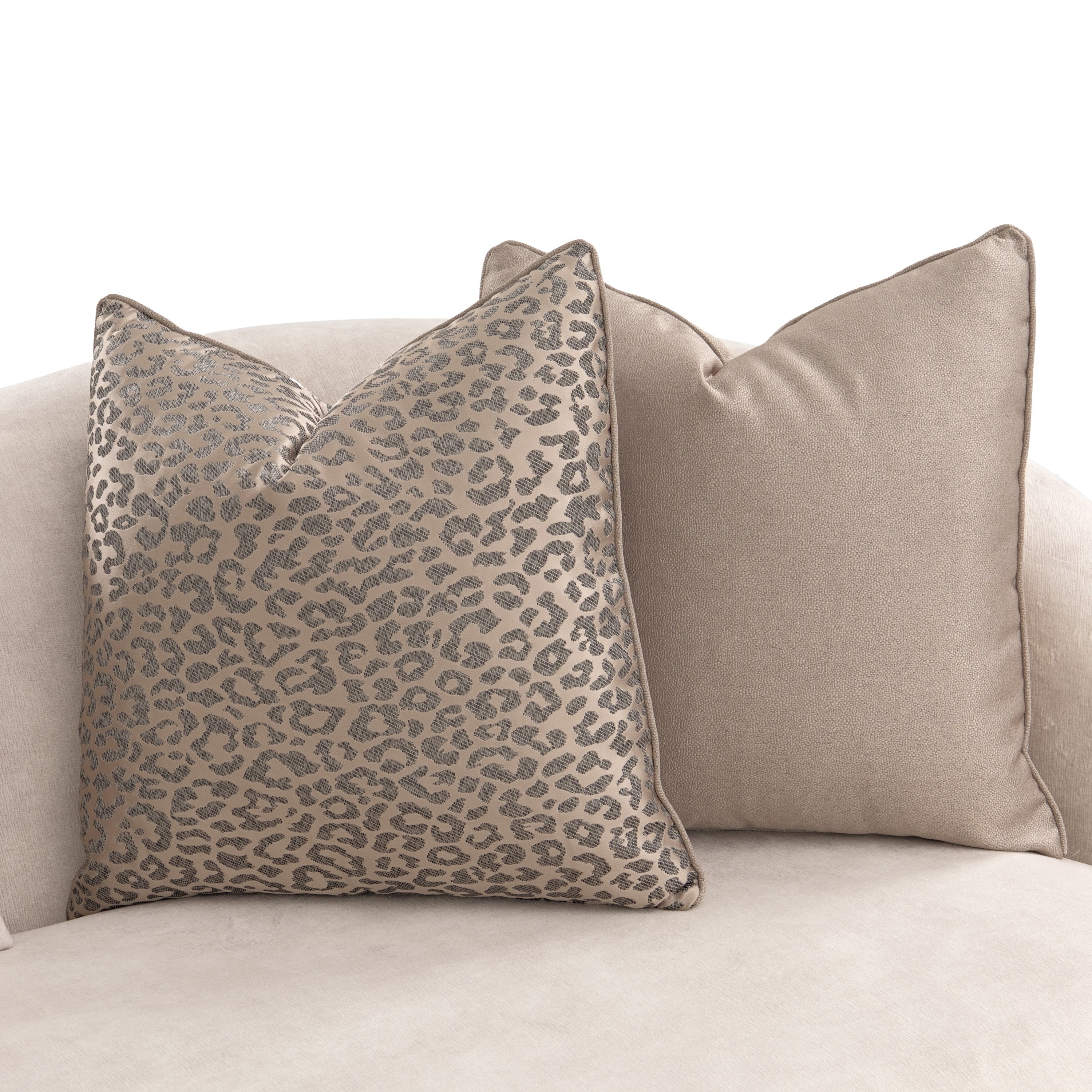 Michael Amini Mod Dream Standard Sofa - Rich Champagne