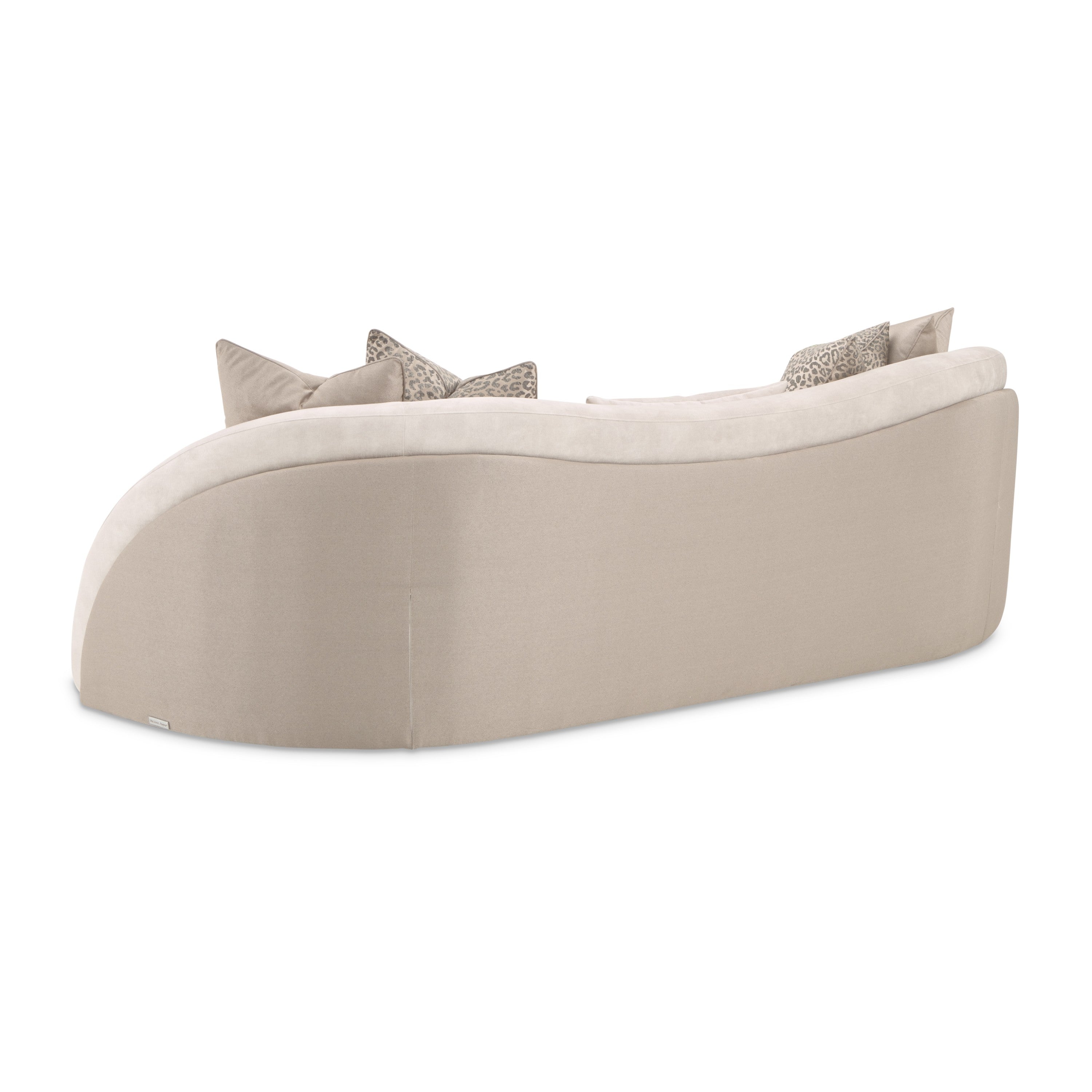 Michael Amini Mod Dream Standard Sofa - Rich Champagne