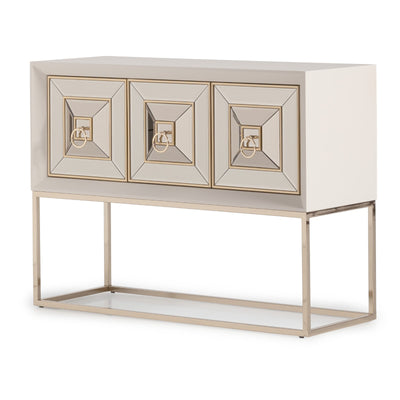 Michael Amini Madison Small Console - Glistening Gold