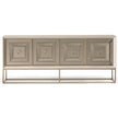 Michael Amini Madison Console - Glistening Gold