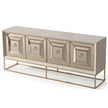 Michael Amini Madison Console - Glistening Gold