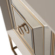 Michael Amini Madison Console - Glistening Gold