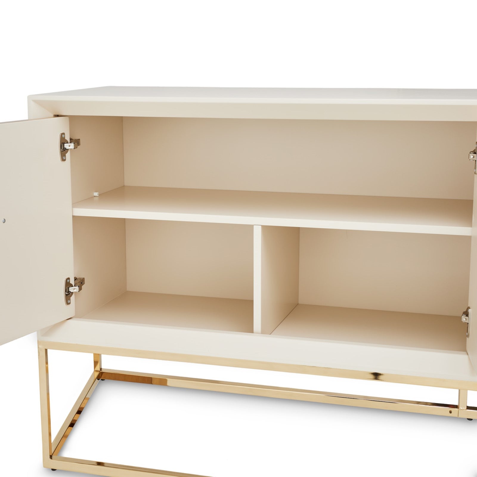 Michael Amini Madison Console - Glistening Gold