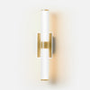Zora Dual-Light Metal Sconce