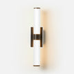 Zora Dual-Light Metal Sconce