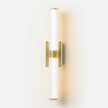 Zora Dual-Light Metal Sconce