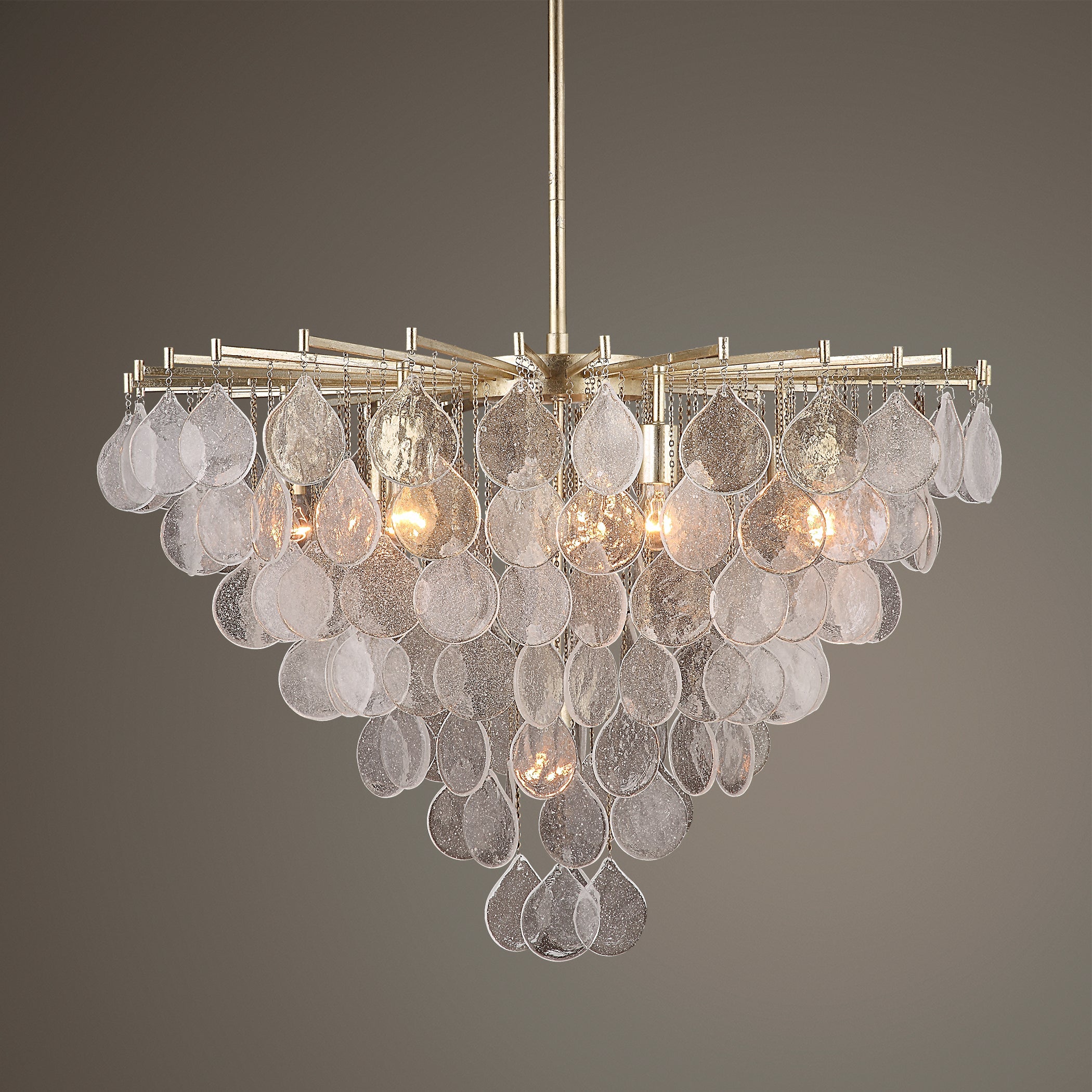 Uttermost Goccia Tear Drop Glass Pendant