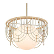 Uttermost Arches 1 Light Rattan Pendant