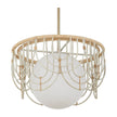 Uttermost Arches 1 Light Rattan Pendant