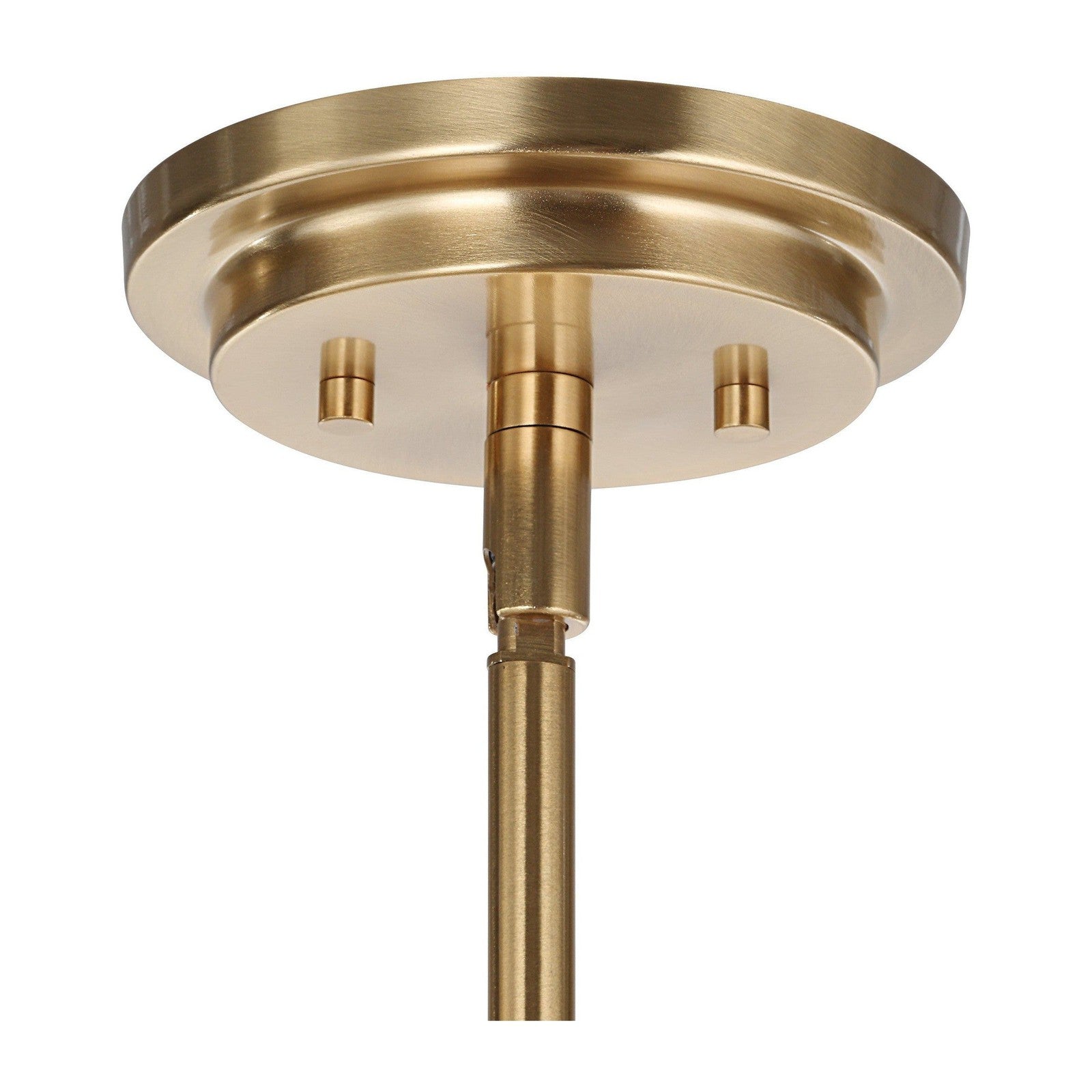 Uttermost Crystal Stick 8 Light Brass Chandelier