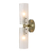 Uttermost Mistie 2 Light Glass Sconce