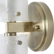 Uttermost Mistie 2 Light Glass Sconce