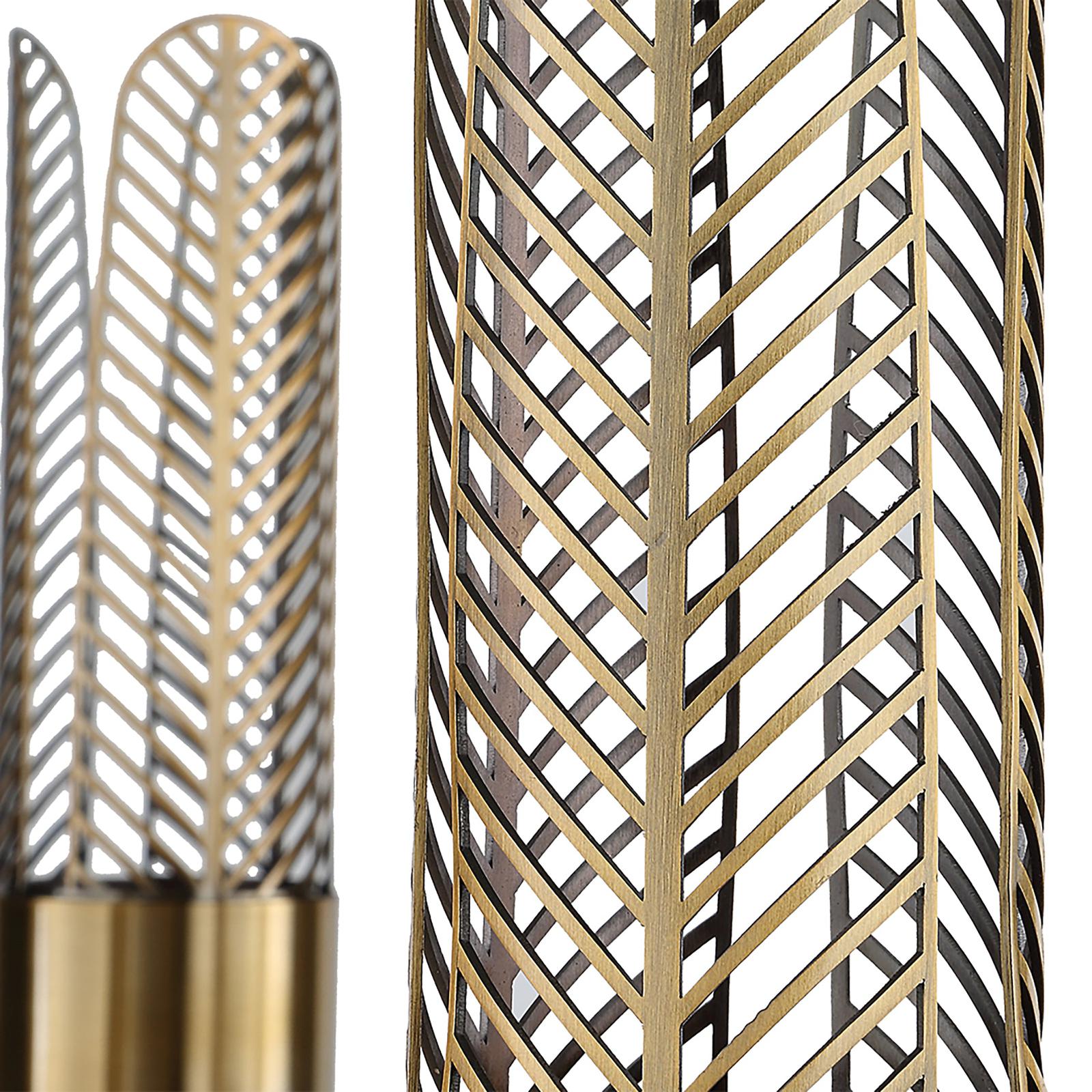 Uttermost Cret 12 Light Brass Chandelier