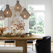 Uttermost Sigh Woven Brass 1 Light Pendant