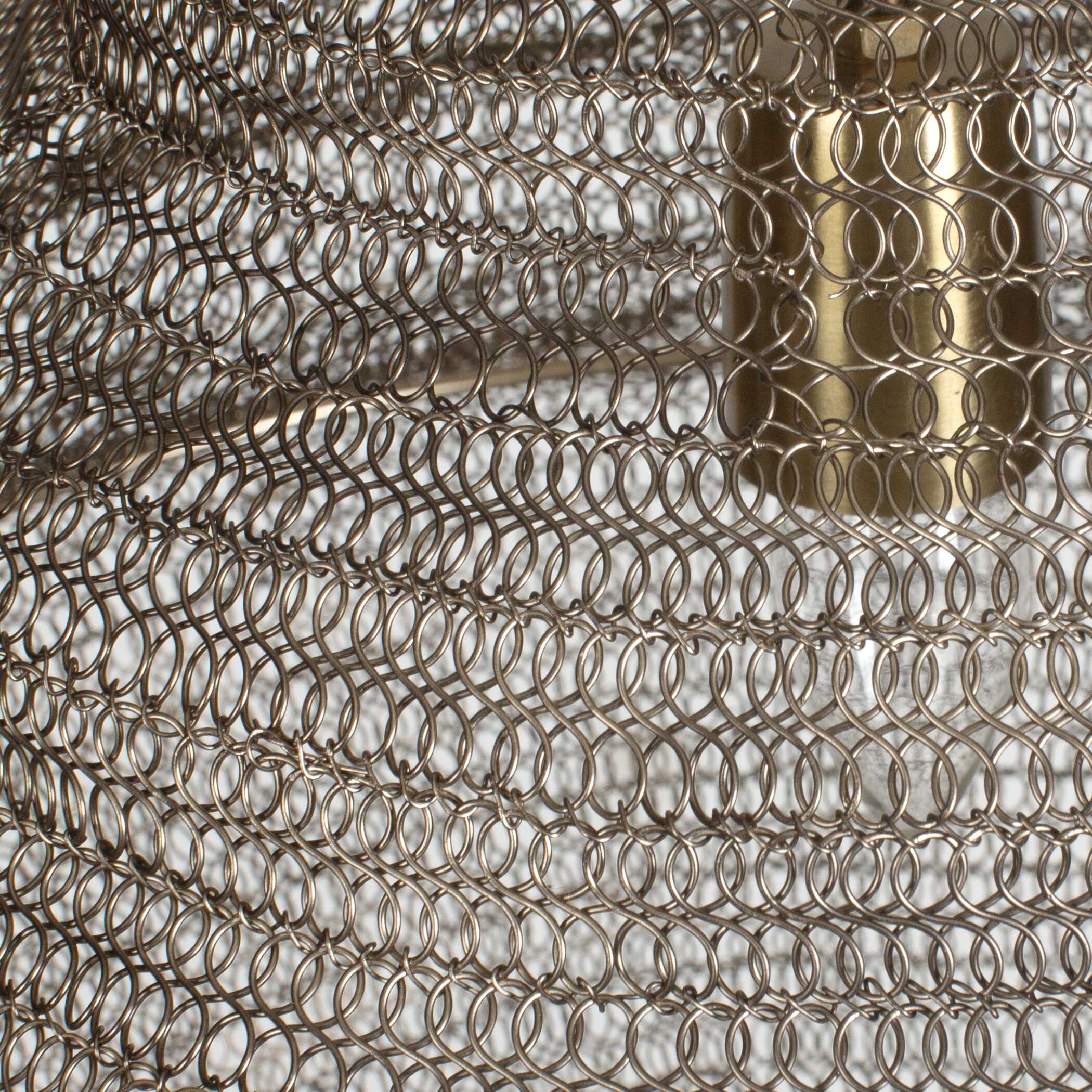 Uttermost Sigh Woven Brass 1 Light Pendant