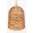 Uttermost Rotorua 1 Light Sea Grass Pendant