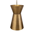 Uttermost Crocker Brass 1 Light Mini Pendant