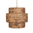 Uttermost Water Hyacinth 4 Light Woven Pendant