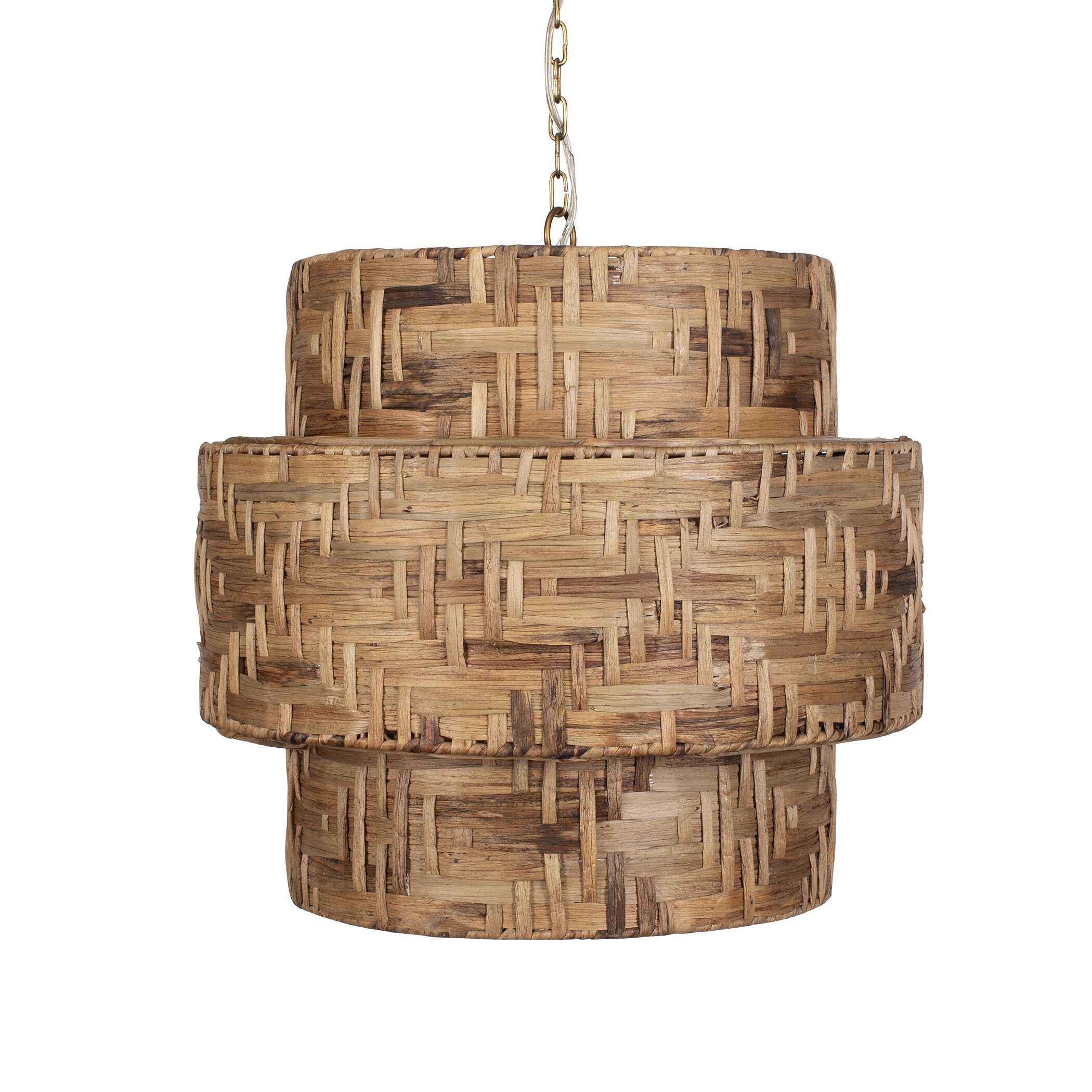 Uttermost Water Hyacinth 4 Light Woven Pendant