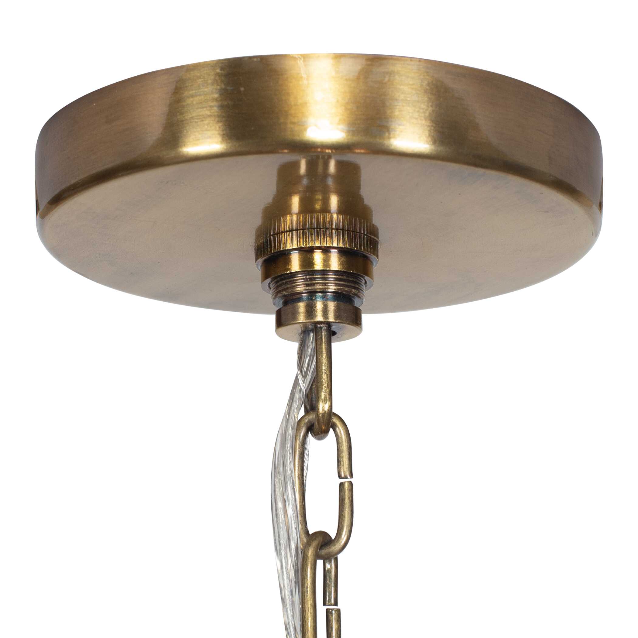 Uttermost Water Hyacinth 4 Light Woven Pendant