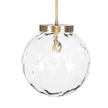Uttermost Gaia 1 Light Watered Glass Pendant