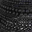 Uttermost Persephone Black Bead 1 Light Pendant