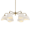 Uttermost Biddeford White Beaded Pendant