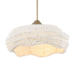 Uttermost Biddeford White Beaded Pendant