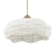 Uttermost Biddeford White Beaded Pendant