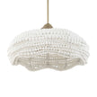 Uttermost Biddeford White Beaded Pendant
