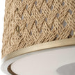 Uttermost Pinchot 4 Light Rattan Drum Pendant