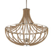 Uttermost Lovelock 4 Light Rope Empire Chandelier