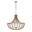 Uttermost Lovelock 4 Light Rope Empire Chandelier
