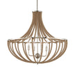 Uttermost Lovelock 4 Light Rope Empire Chandelier