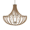 Uttermost Lovelock 4 Light Rope Empire Chandelier