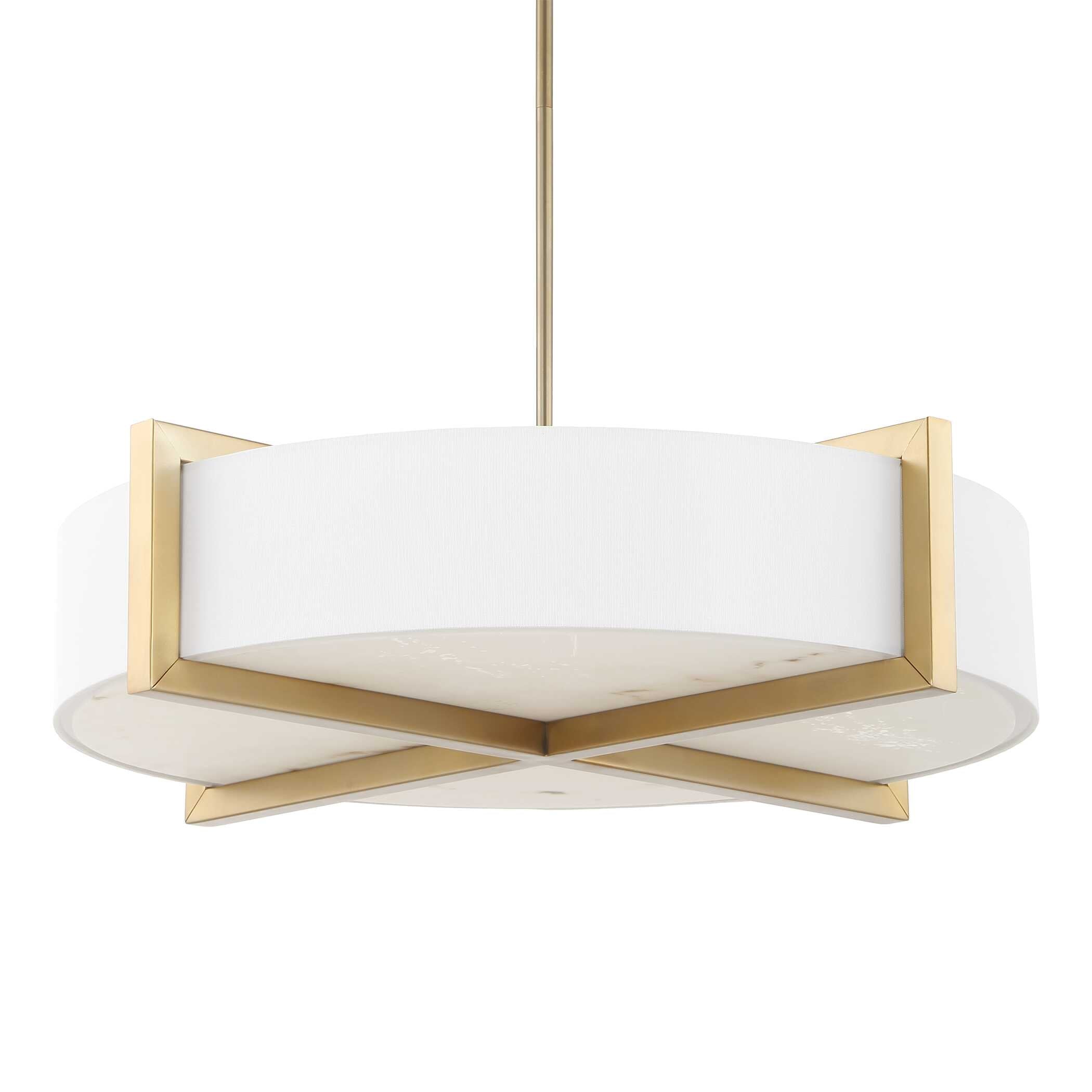 Uttermost Cresson 4 Light Drum Pendant