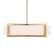 Uttermost Cresson 4 Light Drum Pendant